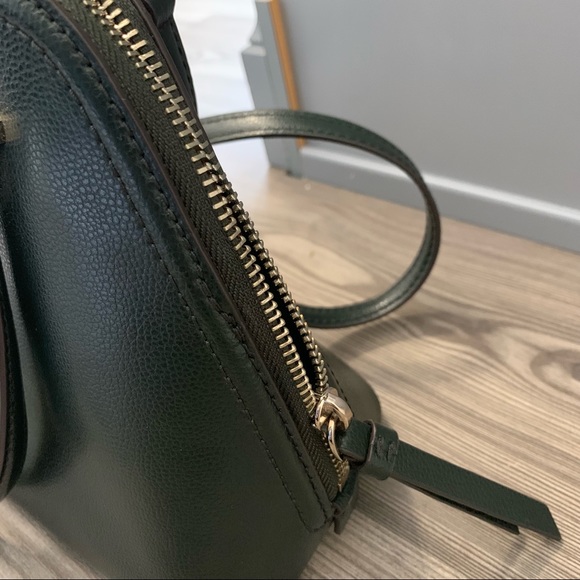 Kate Spade Dark Green Patterson Drive Dome
Satchel Crossbody Leather Bag - Picture 6 of 8